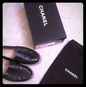 Black Chanel Espadrilles